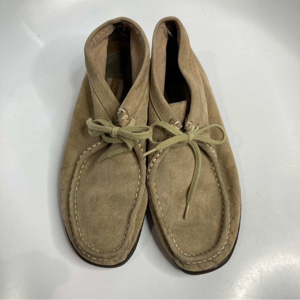 Hush Puppies Leather Shoes Tan Size 7.5